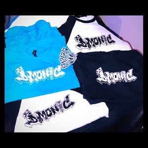 Custom DJ D-MONIC shirts